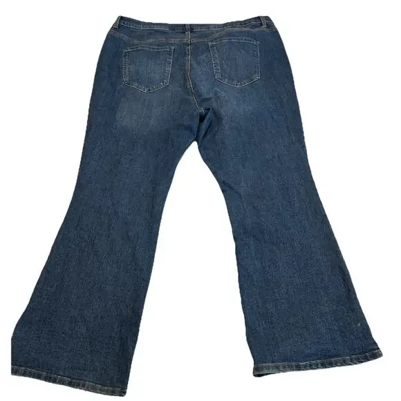 Gloria Vanderbilt Women's Jeans Size 20W Blue Amanda Bootcut Plus Size Denim - Picture 6 of 7